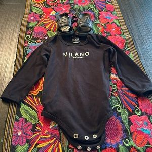MILANO DI ROUGE BABY ONSIE AND SLIDES!!
